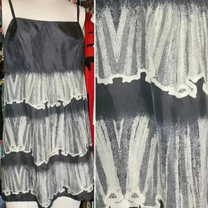 Vintage CAbi Silk Flowy Spaghetti Strap Tank Cami Summer Blouse Size 8 or M L